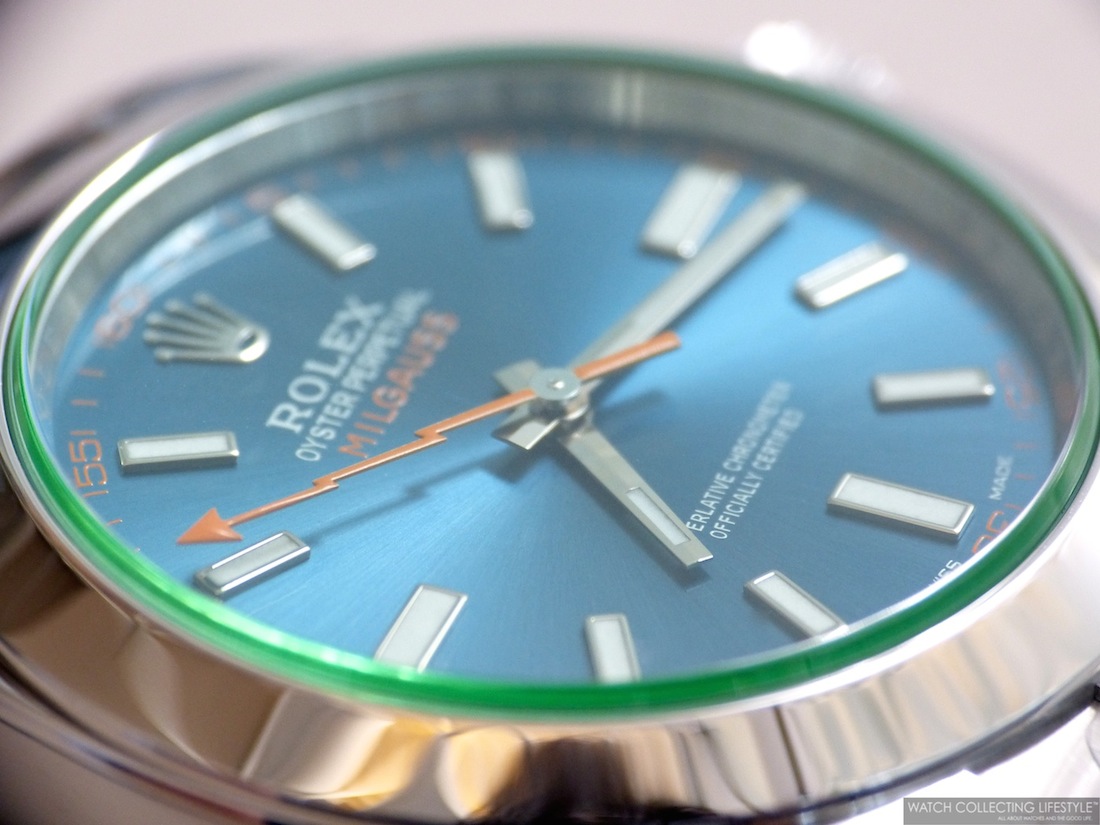 Insider Rolex Milgauss Z Blue ref. 116400GV. Pictures Under
