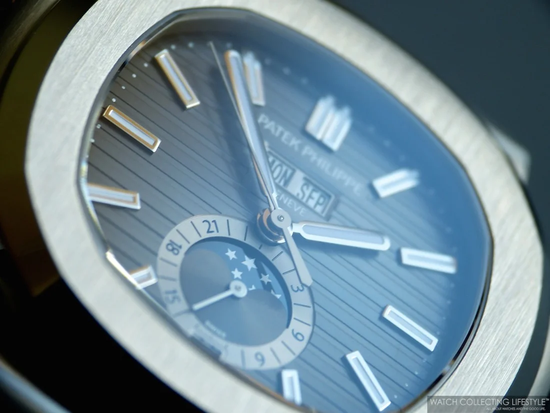 Insider: Patek Philippe Nautilus Annual Calendar with Moonphases ref. 5726. Hands-on with One of our Favorite Nautilus References.
