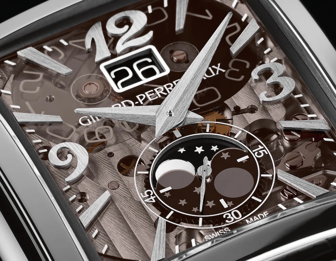 News: Presenting the Girard-Perregaux Vintage 1945 Large Date and Moon Phases Squelette. A First Time Ever.