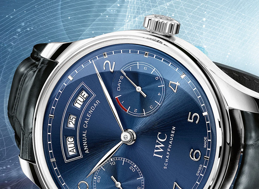 News: Pre-SIHH 2015 Presenting the New IWC Portugesier Annual Calendar. Five Years to Develop and Simply Stunning.