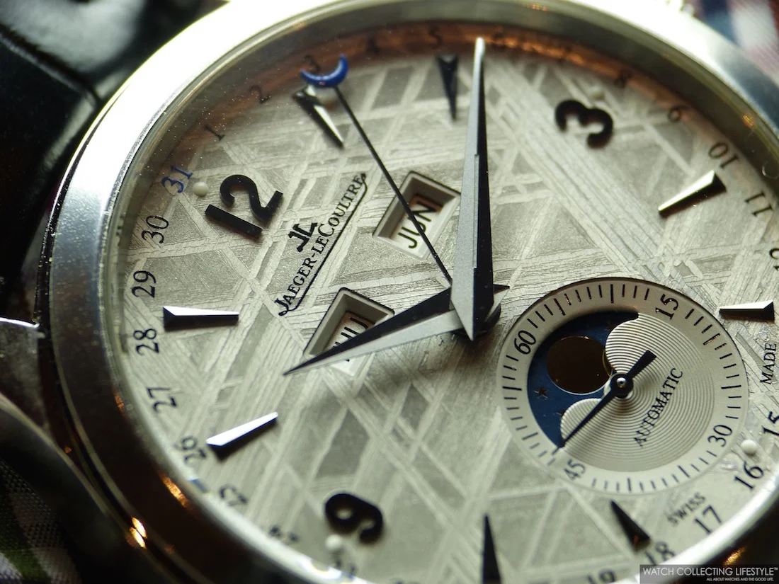 SIHH 2015: Introducing the New Jaeger-LeCoultre Master Calendar with Meteorite Dial. Live Pics and Pricing.