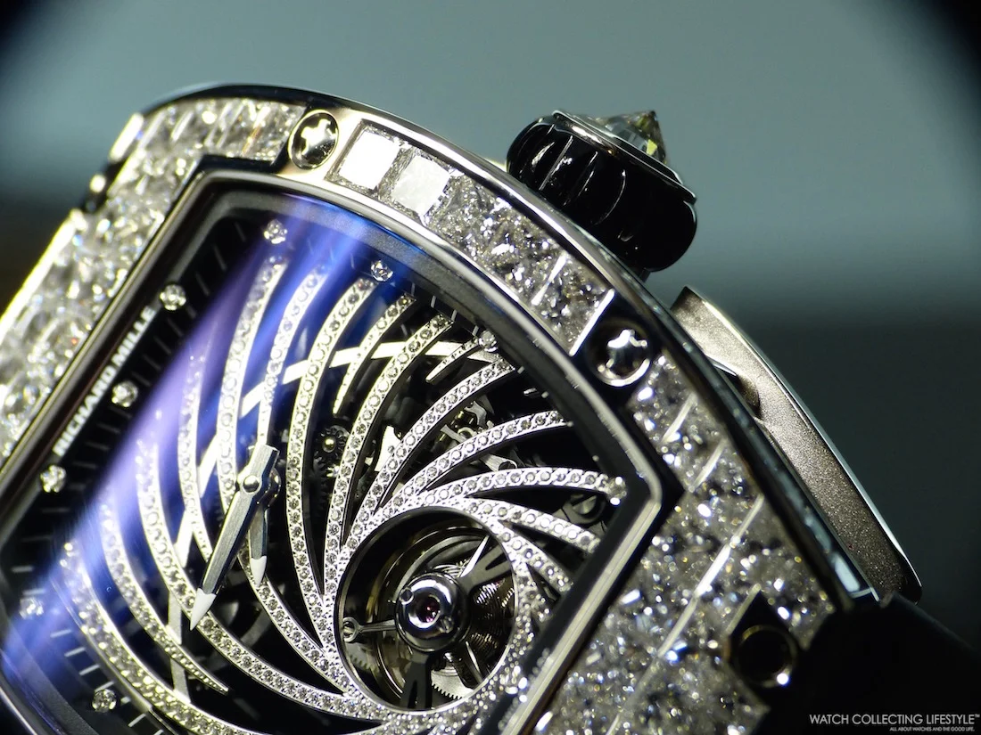 SIHH 2015: Introducing the New Richard Mille RM 51-02 Tourbillon Diamond Twister. Live Pictures and Pricing.