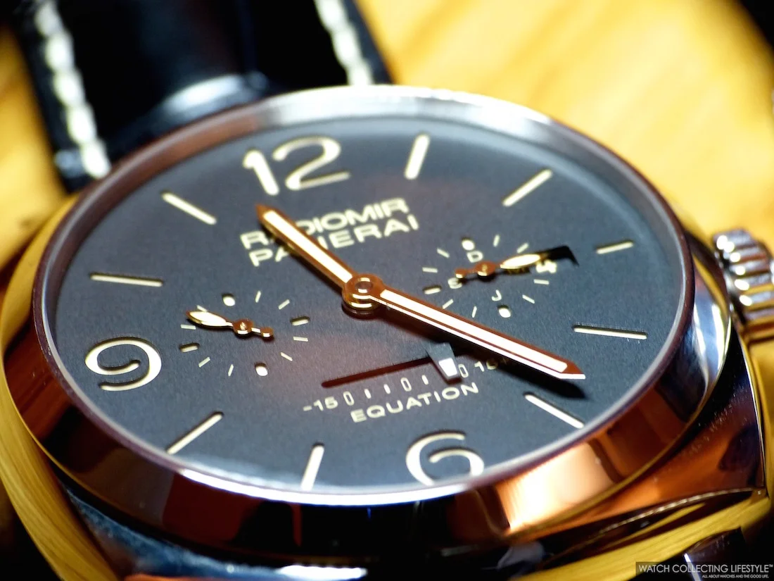 SIHH 2015: Introducing the New Officine Panerai Radiomir 1940 Equation of Time 8 Days PAM 516 and Luminor 1950 Equation of Time 8 Days PAM 601. Live Pictures and Pricing.