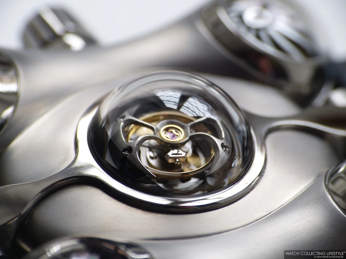 Insider: MB&amp;F Horological Machine No. 6 HM6 'Space Pirate'. Hands-On Review of a Biomorphic Extraterrestrial Looking Watch.