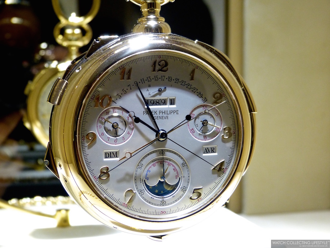 Patek Philippe Calibre 89 with 33 Complications. The World's Most Complicated Timepiece ever created. Made to commemorate the 150th Anniversary of Patek Philippe.