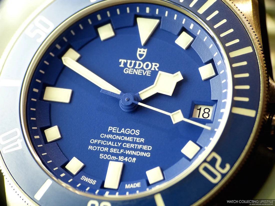 Baselworld 2015: Introducing the New Tudor Pelagos Blue and the Redesigned Pelagos Black. Both Now with In-House Movement. Live Pictures and Pricing.