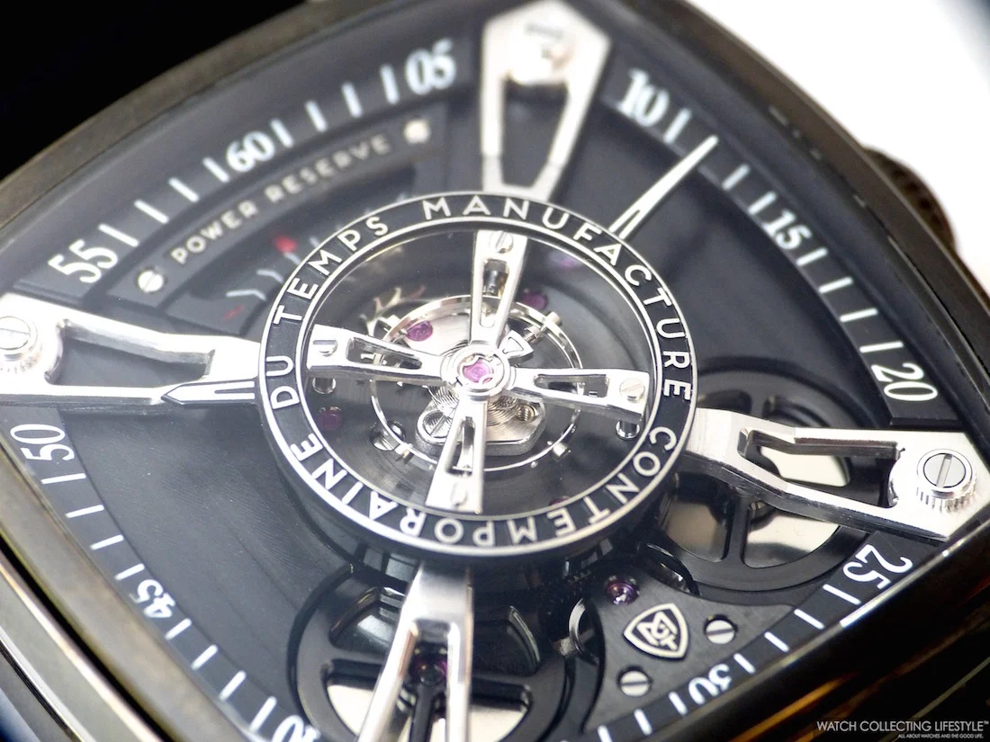 Baselworld 2015: Introducing the New MCT Manufacture Contemporaine du Temps Frequential One F110. Live Pictures and Pricing.