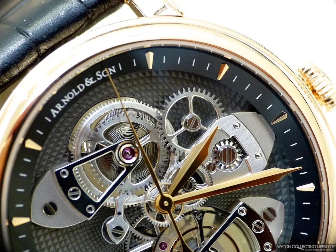Baselworld 2015: Introducing the Arnold &amp; Son TBTE Tourbillon. Live Pictures and Pricing.