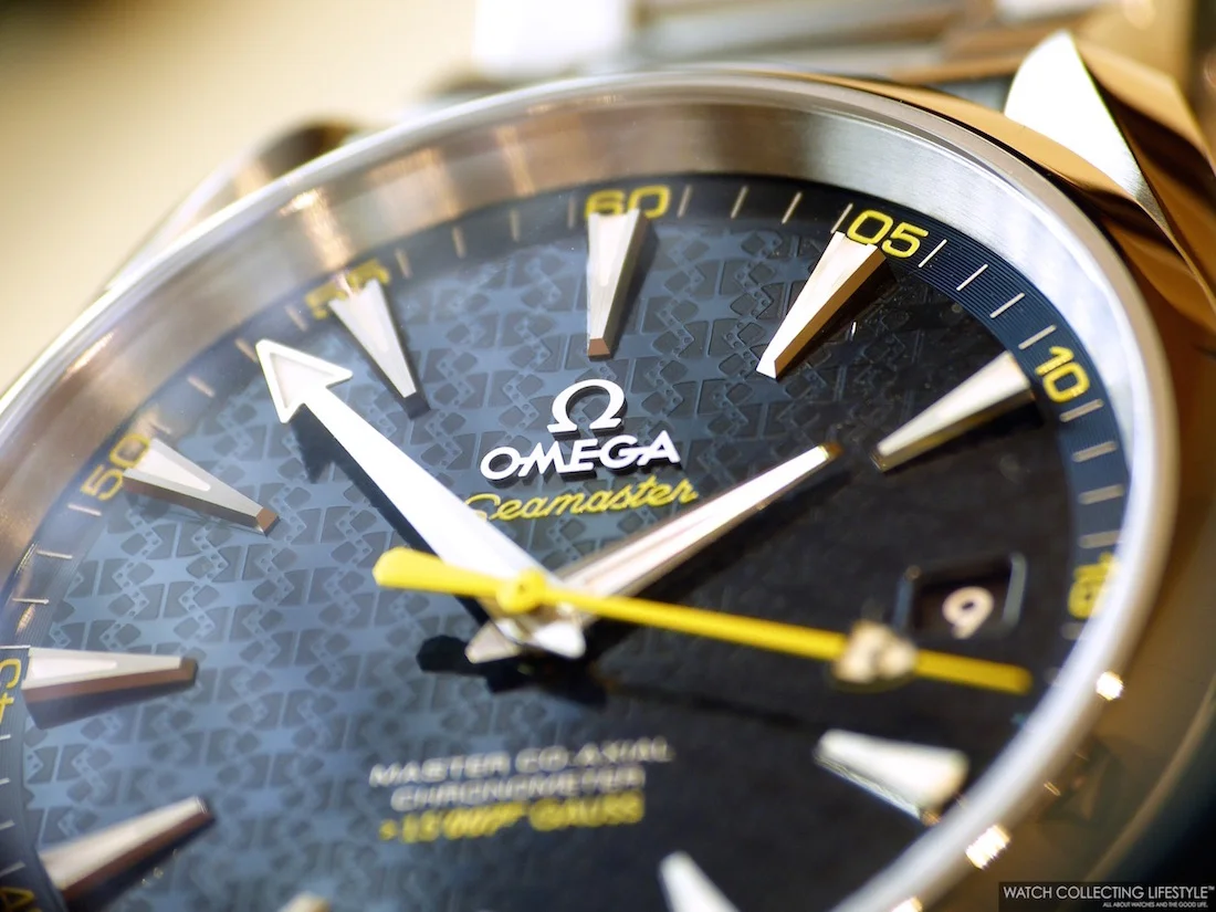 Baselworld 2015: Introducing the Omega Seamaster Aqua Terra 150M 'James Bond' Spectre Limited Edition. Live Pictures and Pricing.