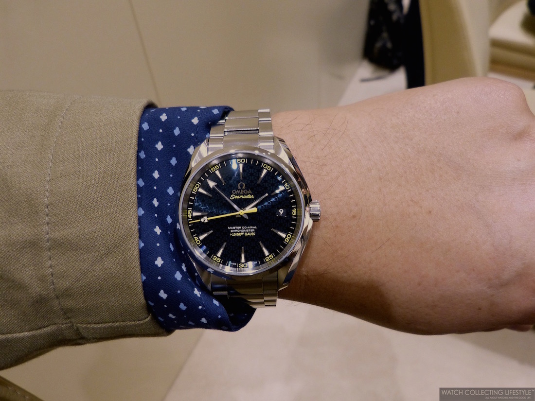 omega seamaster aqua terra bond