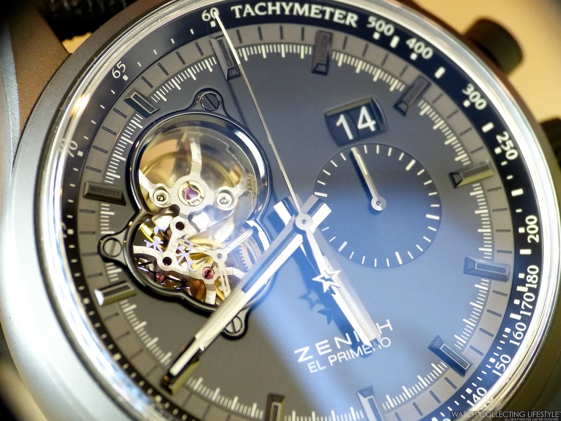 Insider: Introducing the Zenith El Primero Chronomaster Night Vision. Equipped with a Ceramicised Aluminum Case.