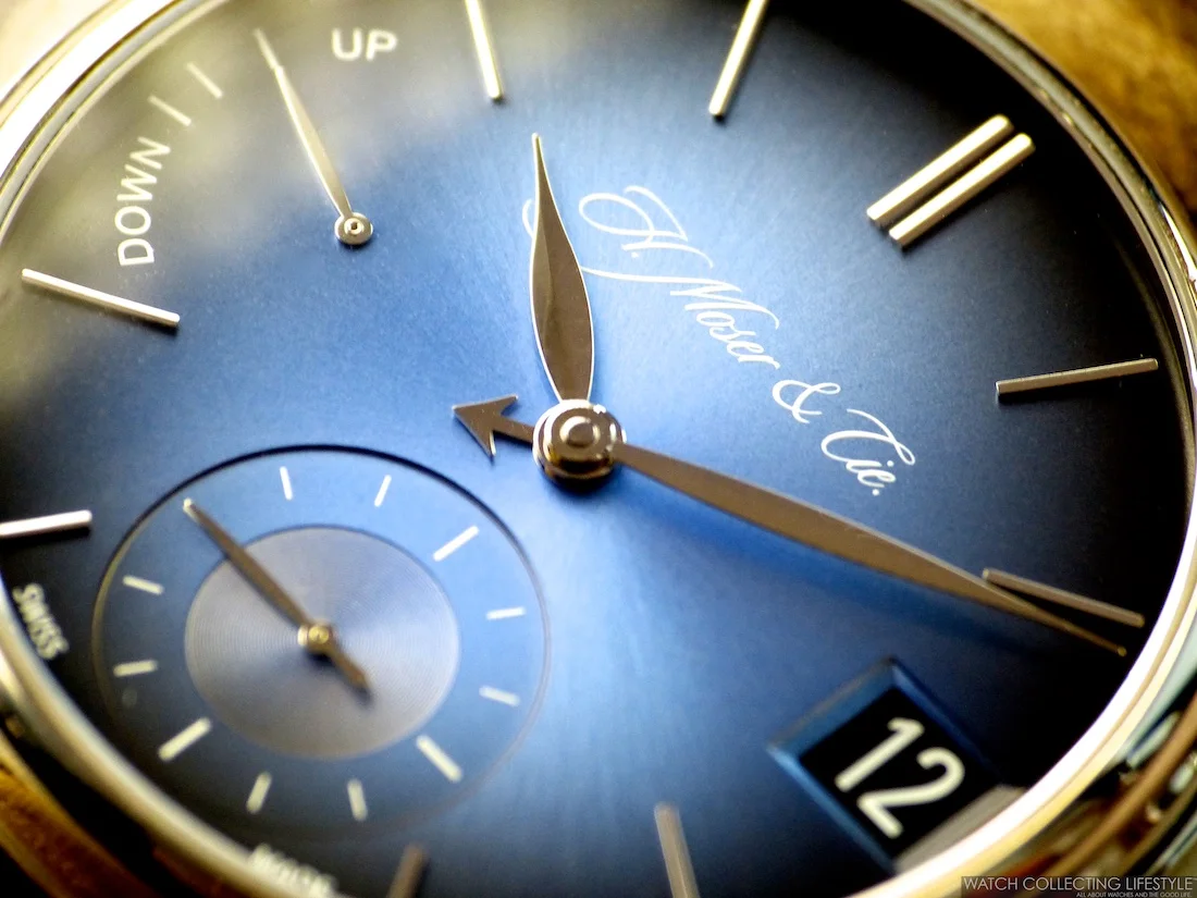 Insider: H. Moser & Cie. Endeavour Perpetual Calendar 'Funky Blue'. Breaking the Paradigm of What a Perpetual Calendar Should Look Like. 