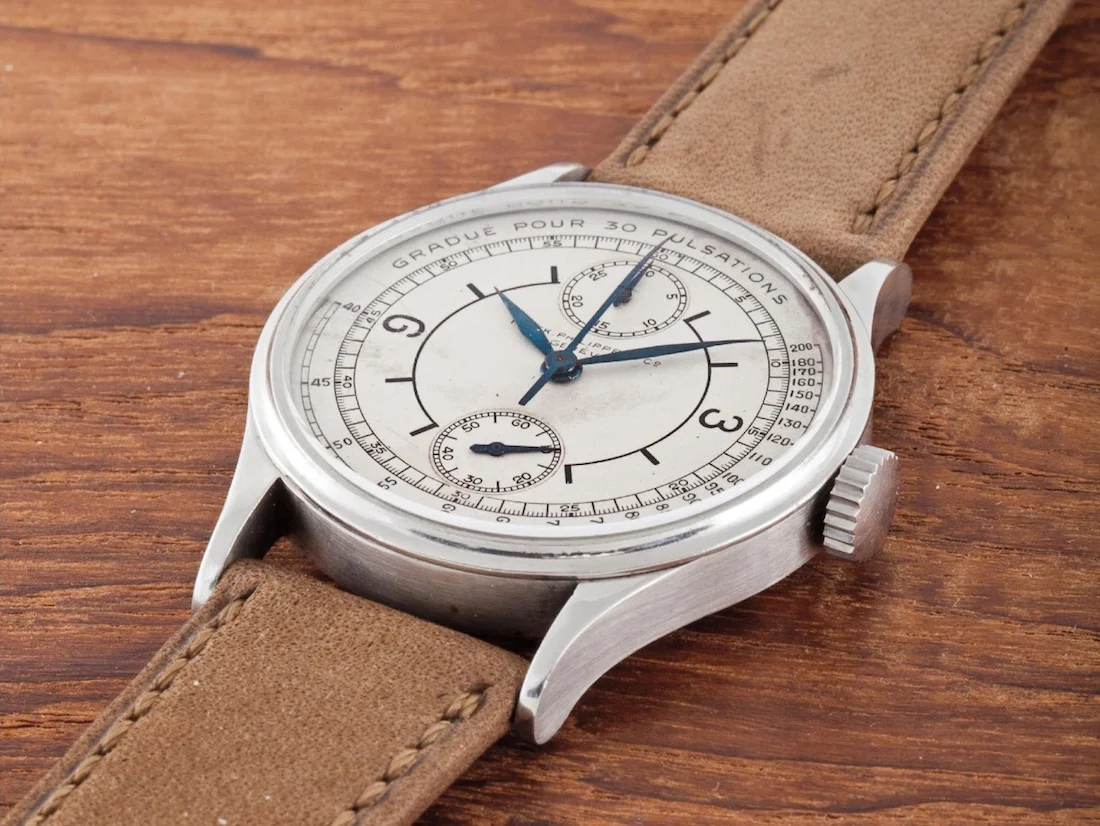 News: Patek Phillipe Monopusher Chronograph ref. 130 in Stainless Steel from 1927 Sells for $4.6 Million Swiss Francs. How is this possible?