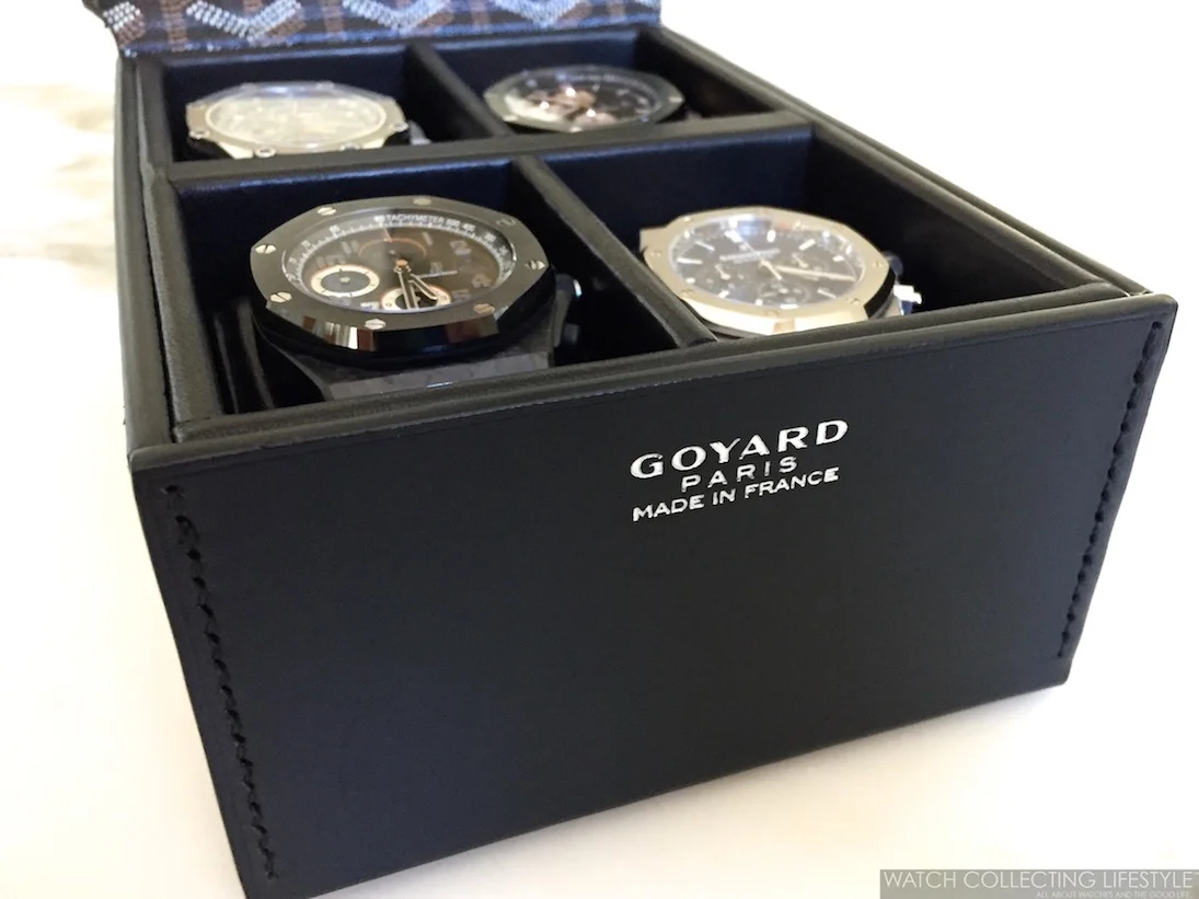 Experience: Goyard Watch Box. Where Hand-Painted Personalization Makes a Difference.