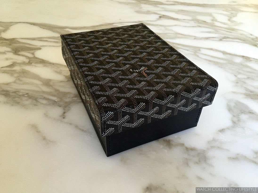 goyard watch travel case