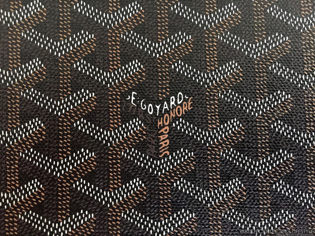 hand painted goyard