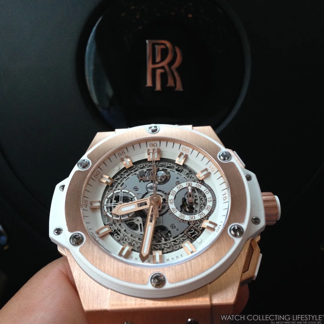 Experience: Rolls-Royce Phantom Coupé. Riding Along with a Hublot King Power Unico King Gold.