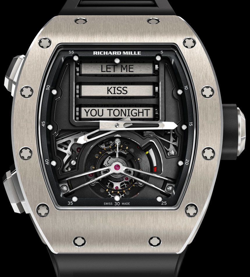 Richard mille hotsell rm69 erotic tourbillon