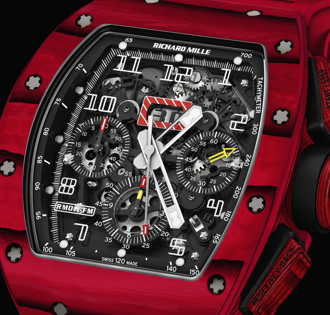 News: Introducing the New Richard Mille RM 011 RED TPT Quartz. The New Little Red Devil on the Block in a 50-piece Limited Edition.
