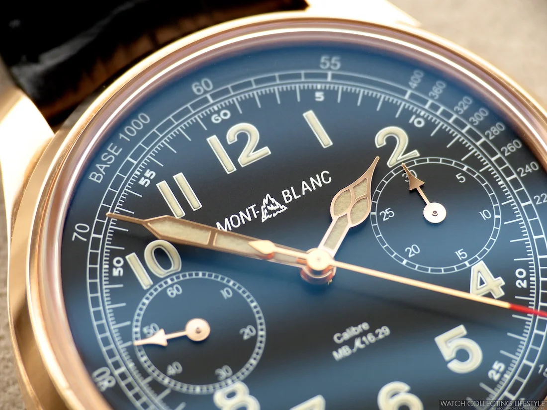 Insider: Montblanc 1858 Monopusher Chronograph Tachymeter Limited Edition. Our Hands-On Review with Live Pictures and Pricing. 