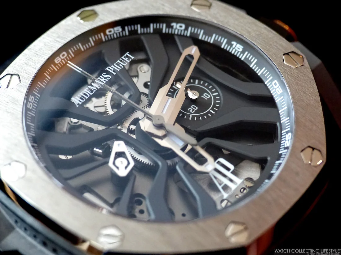 Insider: Audemars Piguet Royal Oak Concept Laptimer Michael Schumacher. Hands-On with The World's First Mechanical Chronograph with Independent Memory and Three Column Wheels.