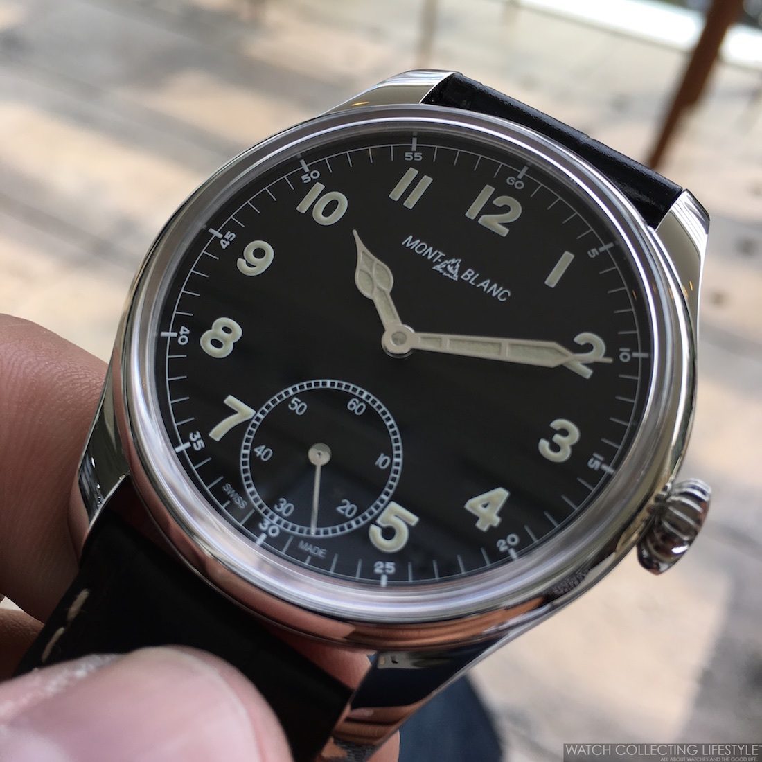 Insider: Montblanc 1858 Manual Small Second. Three Different Insider: Montblanc 1858 Manual Small Second. Three Different