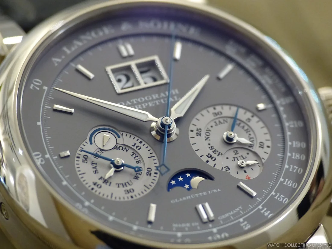 Insider: A. Lange &amp; Söhne Datograph Perpetual 18K White Gold. A Stunning Flyback Chronograph with Perpetual Calendar.