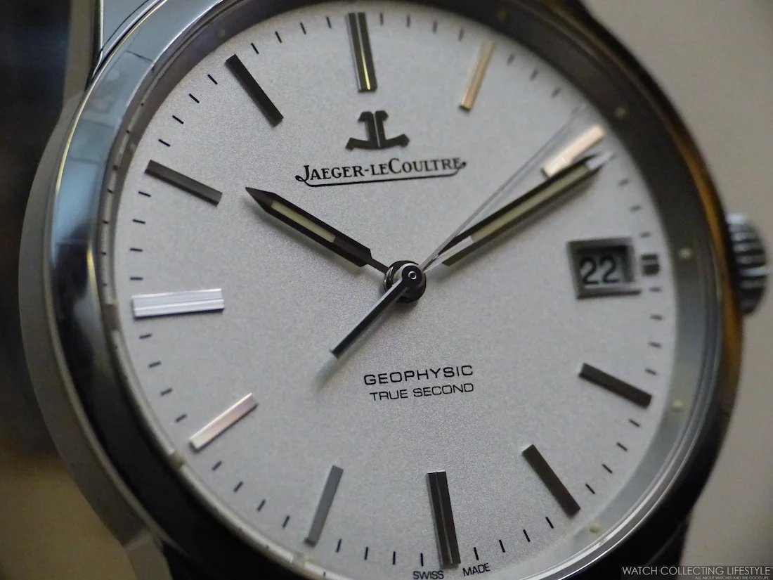 Insider: Jaeger-LeCoultre Geophysic True Second. Ticks Like a Quartz, but is Equipped with One of the Finest Automatic Movements Out There.