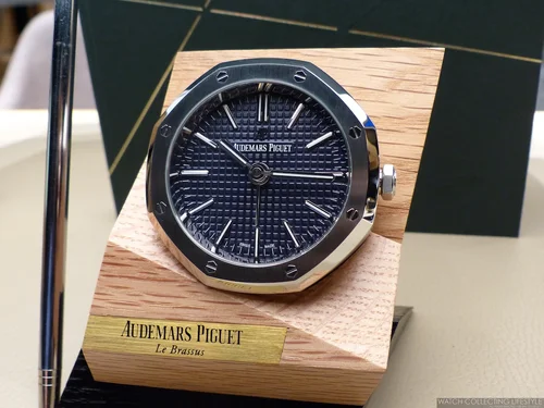 Watch Goodies Audemars Piguet Royal Oak Alarm Desk Clock. Simply Beautiful. WATCH COLLECTING LIFESTYLE