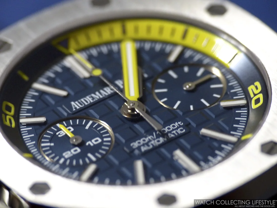 SIHH 2016: Presenting the New Audemars Piguet Royal Oak Offshore Diver Chronograph ref. 26703ST. Hands-on Live Pictures & Pricing.