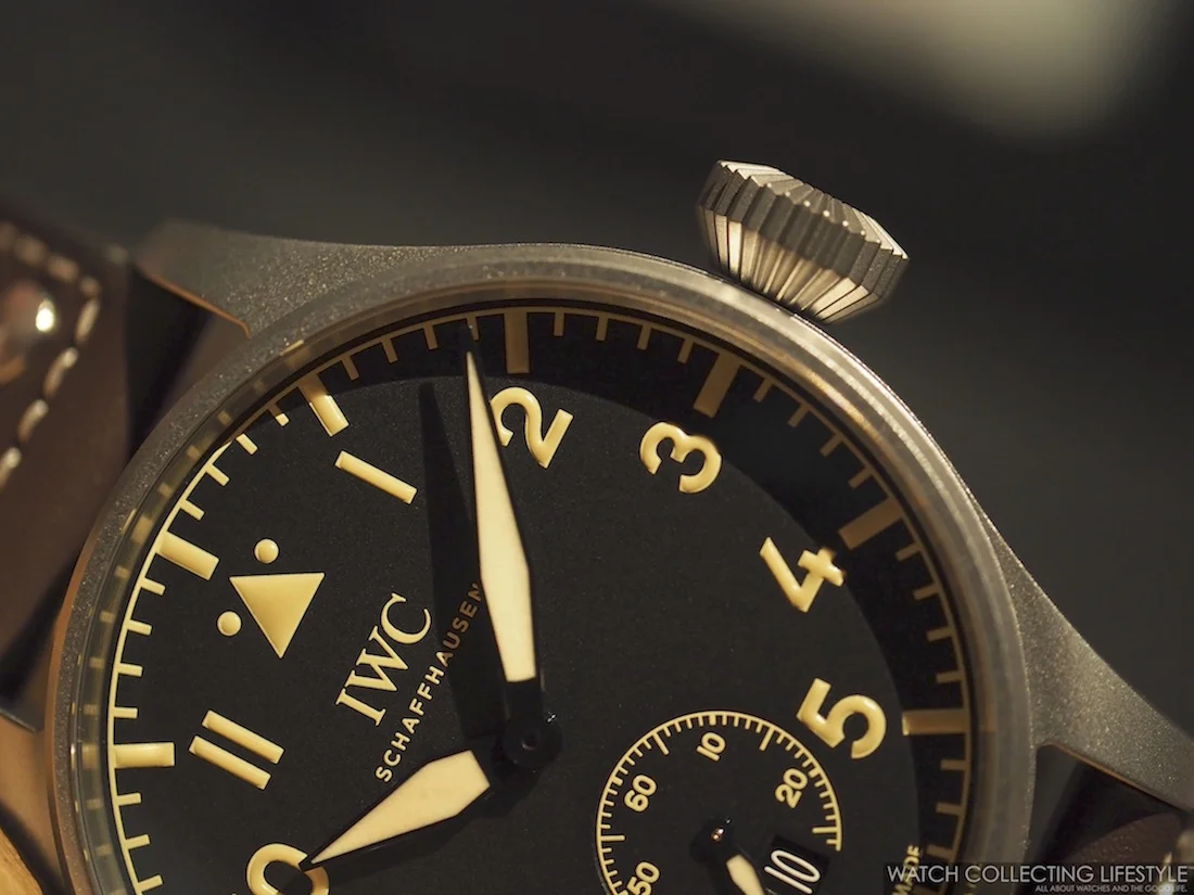 SIHH 2016: Presenting the New IWC Big Pilot's Heritage Watch 55 and Big Pilot's Heritage Watch 48. Hands-on Live Pictures & Pricing.