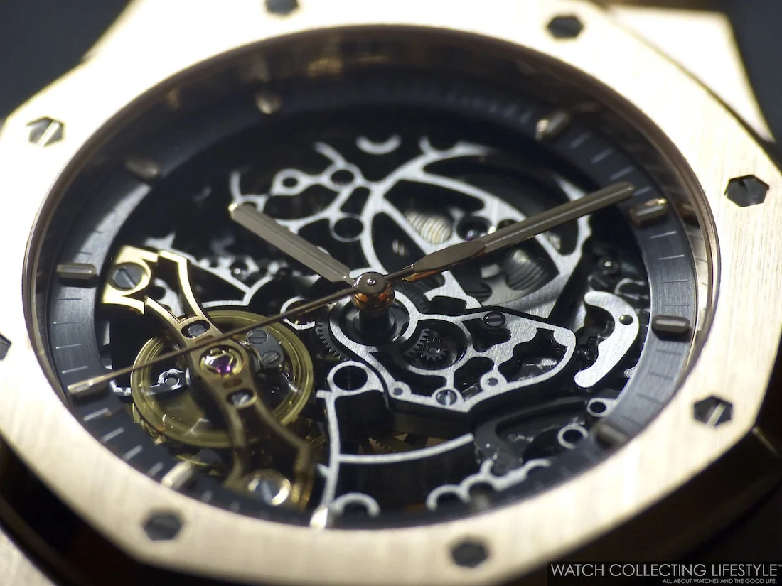 SIHH 2016: Presenting the New Audemars Piguet Royal Oak Double Balance Wheel Openworked ref. 15407. Hands-on Live Pictures & Pricing.