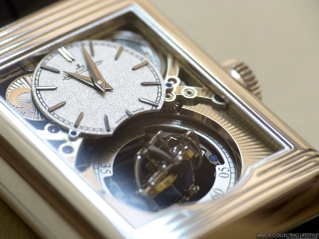 SIHH 2016: Presenting the new Jaeger-LeCoultre Reverso Tribute Gyrotourbillon. Hands-on Live Pictures &amp; Pricing.