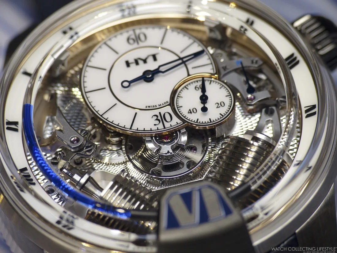 SIHH 2016: Presenting the new HYT H2 Tradition. Hands-on Live Pictures & Pricing.
