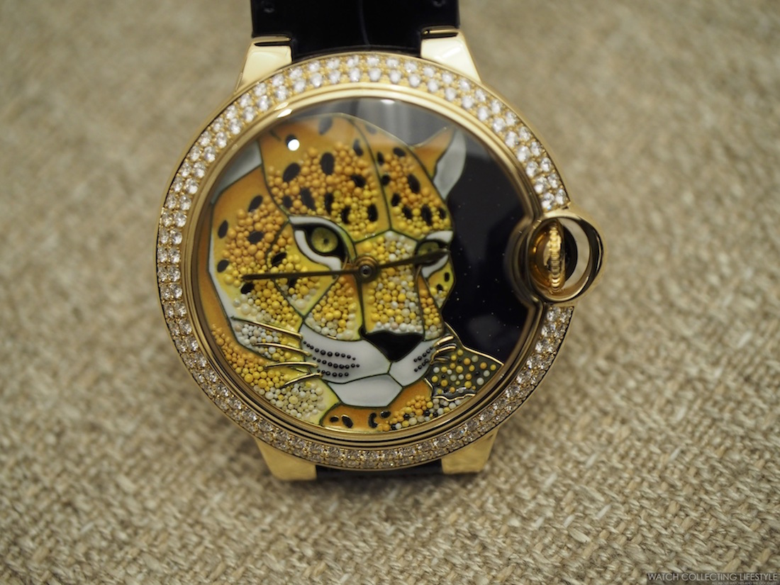 cartier lion watch