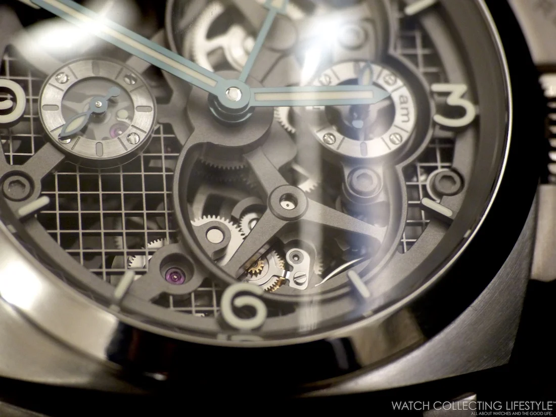 SIHH 2016: Presenting the new Officine Panerai 'Lo Scienziato' Luminor 1950 Tourbillon GMT Titanium PAM 578. Hands-on Live Pictures &amp; Pricing.