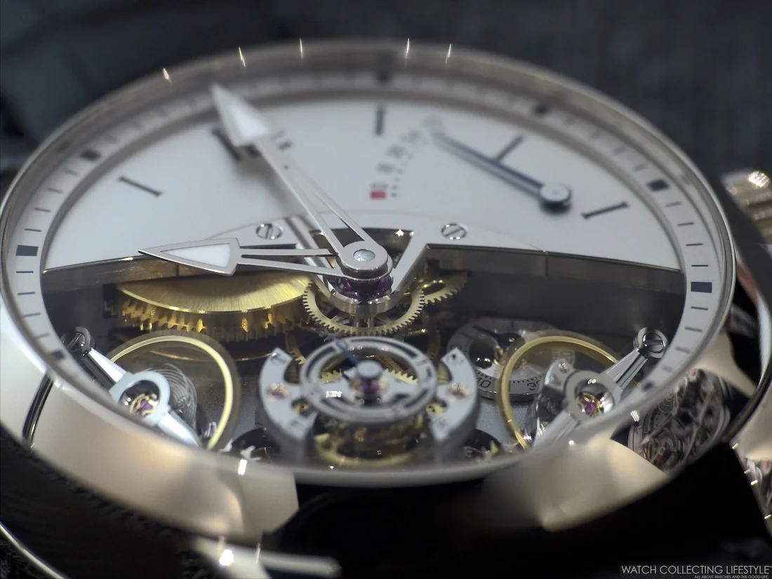 SIHH 2016: Presenting the Greubel Forsey GF04 Double Balancier. Hands-on Live Pictures &amp; Pricing.