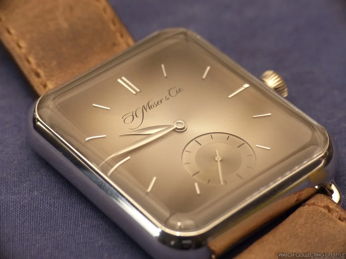 Insider: H. Moser & Cie. Swiss Alp Watch. Hands-on and Live Pictures with the Mechanical Watch that is Going Against the Smartwatch.