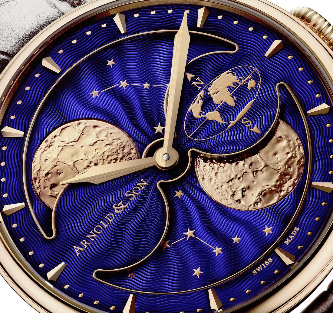 News: Pre-Baselworld 2016 Presenting the new Arnold &amp; Son HM Double Hemisphere Perpetual Moon. Simply Stunning.