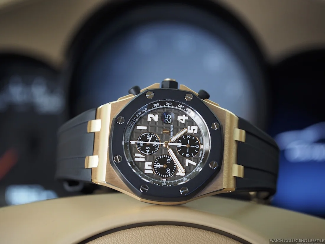Experience: Porsche 911 Carrera S with an Audemars Piguet Royal Oak Offshore Rubber Clad ref. 25940OK. A Match Made in Heaven.
