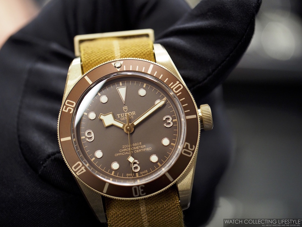 Baselworld 2016: Presenting the Tudor Heritage Black Bay Bronze 43 mm and In-House Movement. Hands-on Review, Live Pictures & Pricing. — WATCH COLLECTING LIFESTYLE