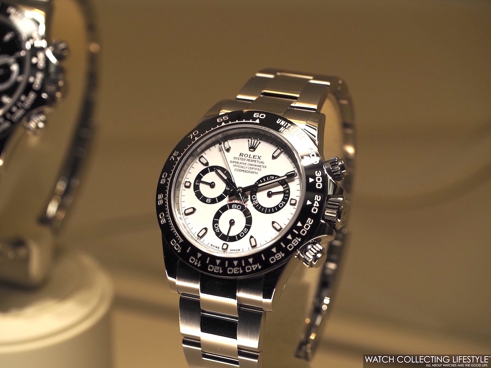 Baselworld 2016: Presenting the new Rolex Cosmograph Daytona Stainless Steel with Black Cerachrom Bezel ref. 116500LN. Pictures & Pricing. — WATCH COLLECTING LIFESTYLE