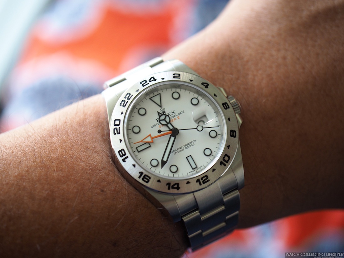 rolex explorer ii 21657 review