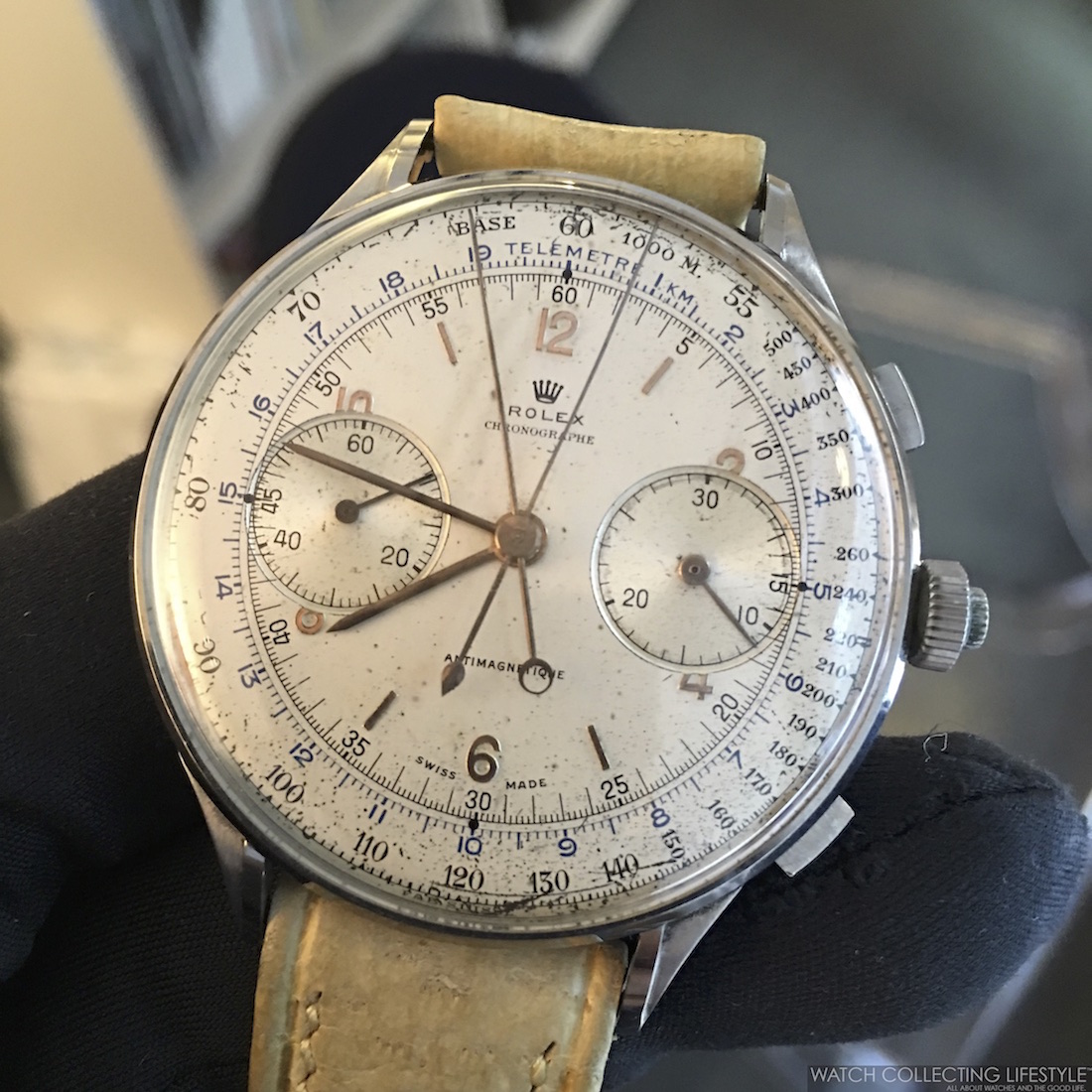 Breaking News Rolex Split Seconds ref. 4113 Sells for Two Million