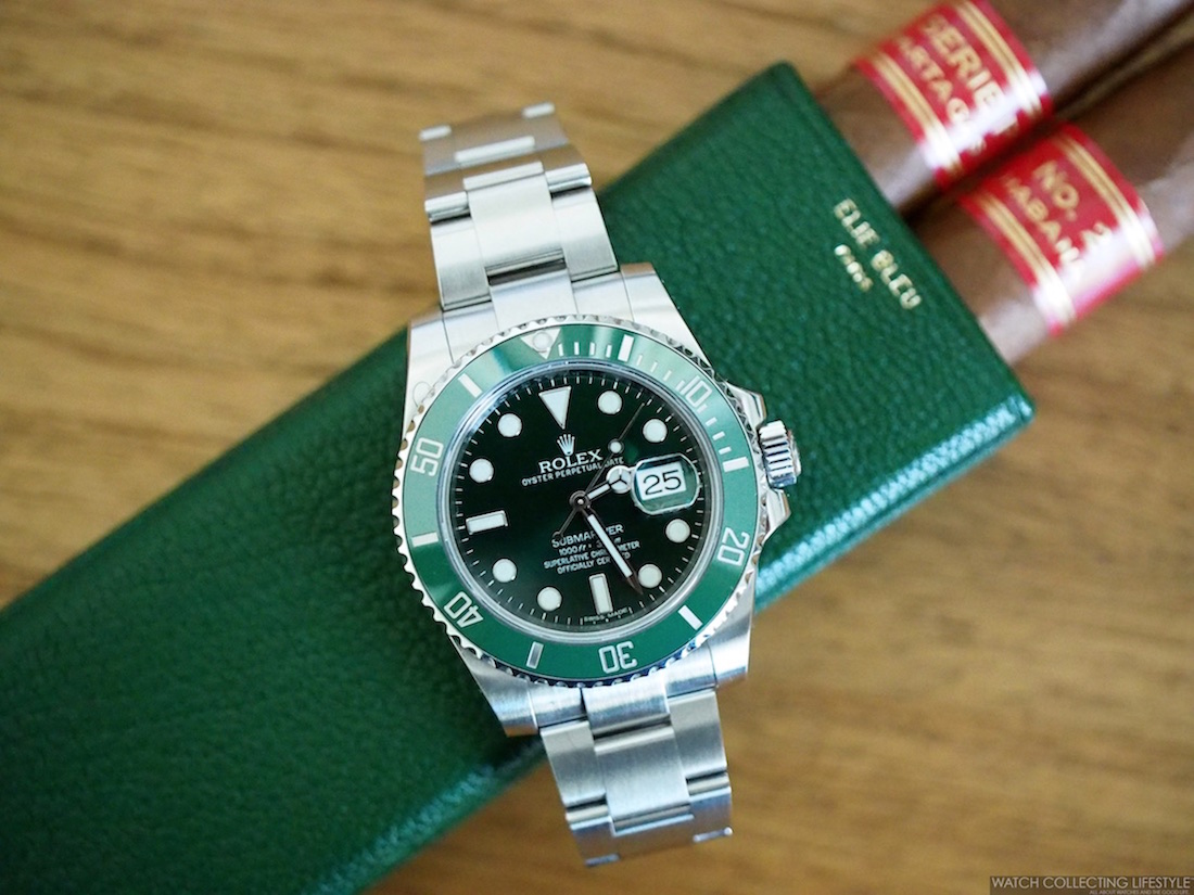 From the Editor: Rolex Submariner Hulk ref. 116610LV Discontinued, Secondary Market Skyrockets — WATCH COLLECTING LIFESTYLE
