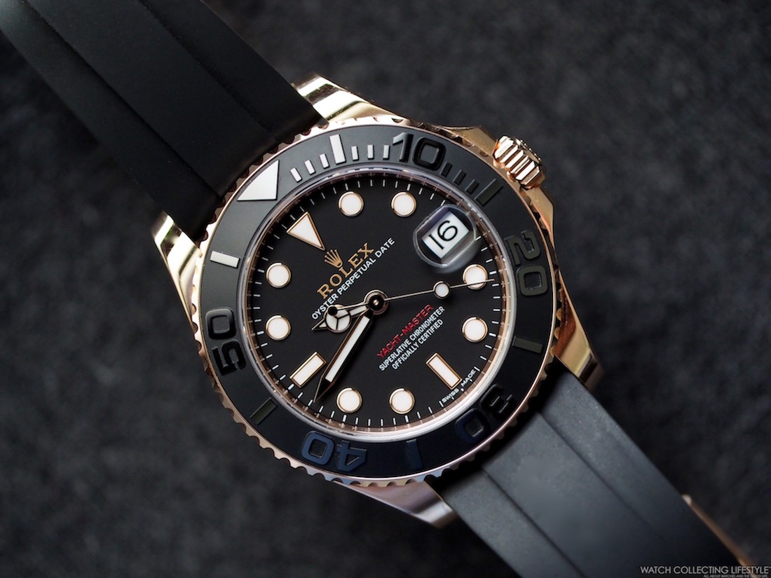 rolex yacht master dimensions