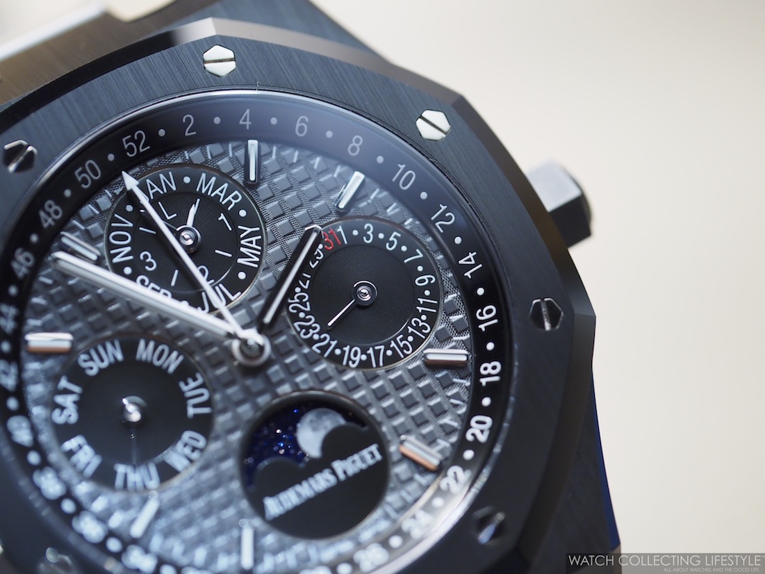 Audemars Piguet Royal Oak Perpetual Calendar Watch In Ceramic Hands-On