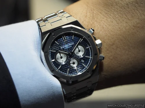 Sihh 17 New Audemars Piguet Royal Oak Chronographs Ref st And Ref or Hands On Live Pictures Pricing Watch Collecting Lifestyle