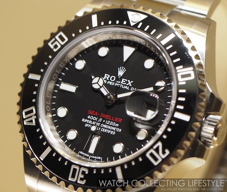 rolex sea dweller 2018 red