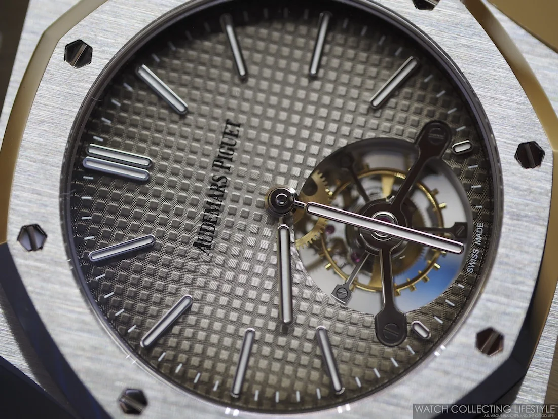 Insider: Audemars Piguet Royal Oak Extra-Thin Tourbillon Platinum ref. 26510PT. Hands-on with a 309-gram Platinum Grail of All Grails.